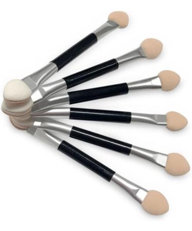 Mikinona 30pcs Women Eyeshadow Brush Double Head Eyeshadow Sponge Cosmetic Brush Kit Face Blush - Buy Online on SooperMarket.com