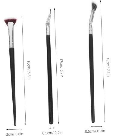 PLAFOPE 1 Set Fan Mascara Brush Mascara Wands Mascara Makeup Tools Makeup Brushes Lash Separator Tool Lash Eyebrow Brush Folding Angle Scalloped Lash Brush Eye Brow Application - Buy Online on SooperMarket.com