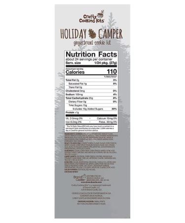 Holiday Gingerbread Camper Cookie Kit - 23.18 oz | Festive DIY Baking Set - Buy Online on SooperMarket.com