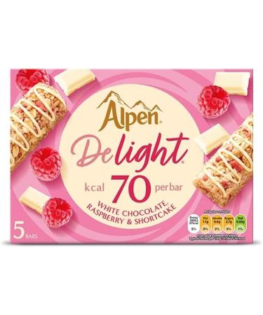 Cereal Bar Bundle With Alpen DeLight Chocolate Honeycomb Cereal Bar 5x120g Raspberry Rocky Road 5x120g White Chocolate Raspberry & Shortcake 5x95g and Salted Caramel 5x95g (4 Pack) - Buy Online on SooperMarket.com