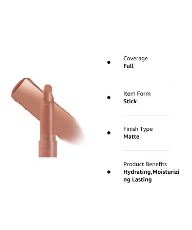 ColourPop DREAM DATE Lippie Stix Matte Lipstick - Peachy Nude Long-Wear Hydrating Formula - Buy Online on SooperMarket.com