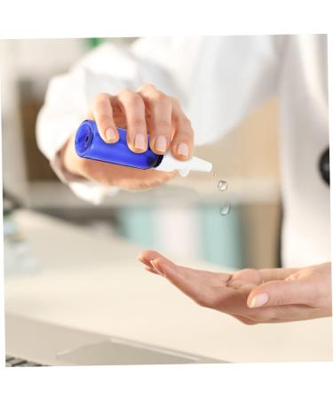 FRCOLOR 6pcs Round Shoulder Nasal Spray Travel Lotion Bottles - Refillable Glass Containers for Liquids - Toiletry Travel Containers - Nasal Mist Pump Bottle - Buy Online on SooperMarket.com