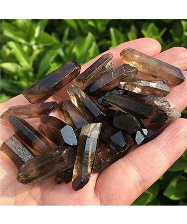 Natural Smoky Quartz Crystal Point Stone Raw Gemstone Rough Specimen Minerals Stone Home Decoration - Buy Online on SooperMarket.com