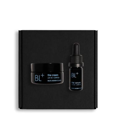 Blue Lagoon Limited Edition 2 Piece BL+ Discovery Set | Sustainable Bioactive Luxury Skincare for Youthful Skin - Buy Online on SooperMarket.com