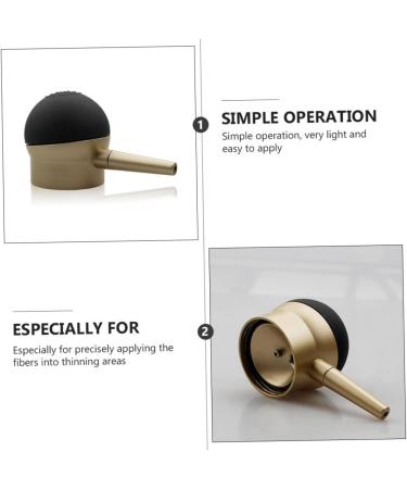 Mikinona Fiber Sprayer Pump Hair Fibers Spray Fiber Nozzle Building Tools Sprayer Application Thickening Hair Building Sprayer - Buy Online on SooperMarket.com