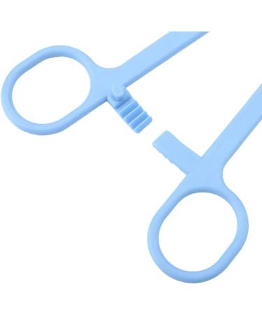 Reptile Feeding Clip Blue Plastic Durable Useful Pet Clip for Snake Lizard Reptile Animal Food 7.48in - Buy Online on SooperMarket.com