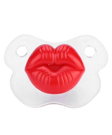 Soft Silicone Baby Pacifier - Food-Grade Funny Pig Nose Design for Newborn Comfort - Little Cherry - Buy Online on SooperMarket.com