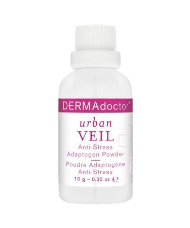 DERMAdoctor Urban Veil Dermatologist Formulated Anti Stress Antioxidant Powder with Niacinamide B3 Vitamin C and Elderberry - 0.35 oz