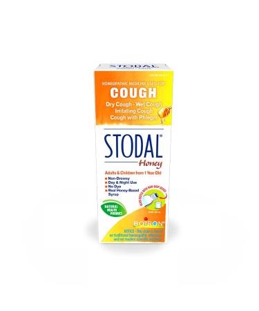 Boiron Stodal Adult Honey Cough Syrup 200ml Cough syrup for Dry Cough & Wet Cough. Format :200ml