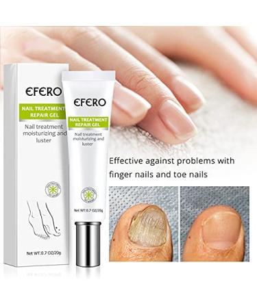 efero Nail Treatment Repair Gel - 2pcs | Nail Growth & Care Gel for Damaged Nails - Buy Online on SooperMarket.com
