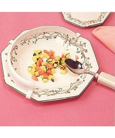 Plate Guard for Elderly & Disabled - Food Scooping Clip-On Aid - Buy Online on SooperMarket.com