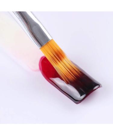 TOSSPER UV Gel Nail Brush with Rhinestone Handle - Ombre Nail Art Painting Pen & Pro Gradient Tool - Buy Online on SooperMarket.com