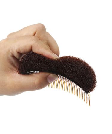 Bump It Up Volume Inserts 2Pcs Hair Base Bump Comb for Beehive Styling | Bun Maker & Hair Styler Accessories for DIY Hairstyle - Buy Online on SooperMarket.com