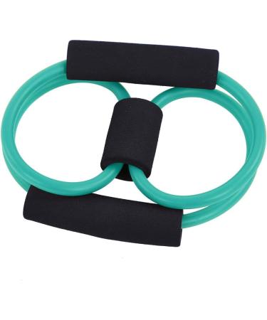 Figure 8 Resistance Band - Arm Back & Shoulder Training Elastic Rope for Home Workouts Yoga & Physical Therapy - Green - Buy Online on SooperMarket.com