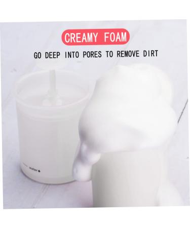 Buy Face Cleanser Foamer - Makeup Wash Bubble Maker Cup | Travel-Friendly Rich Foam Maker - White Tumbler - Buy Online on SooperMarket.com