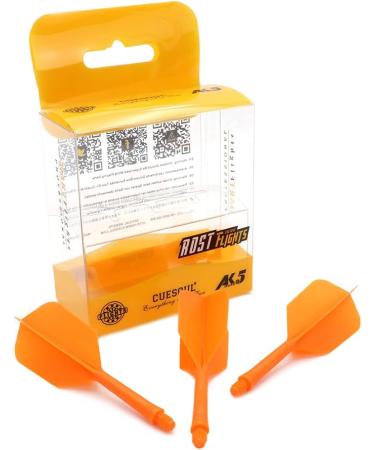 CUESOUL Orange AK5 Slim Shape M-28mm - Premium Dart Flight Options - Buy Online on SooperMarket.com