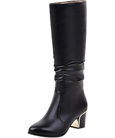 Shop Stylish Women's Halfange Lace-Up Boots - Black & Brown Leather Winter Footwear | Trendy & Warm | EU Size 39-47 - Buy Online on SooperMarket.com