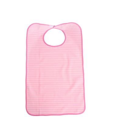 Milisten Wrap Around Skirt Water Proof Apron Adult Bib Double Layer Striped Reusable Washable Bib Mealtime Clothing Protector for Senior Elderly Apron Womens Apron Outfits