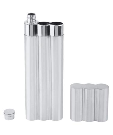 Cigar Case Hip Flask Round Egde Design Cigar Rubber Cigar for Alcohol Lovers