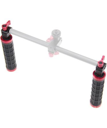 CAMVATE DSLR Handle Grips with Rod Clamp for 15mm Rod Rig Rail Support - 1 Pair (Model 1076) - Buy Online on SooperMarket.com