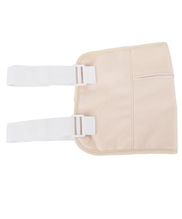 Castor oil pack castor oil wrap washable ergonomic compress for lymphatic drainage (khaki)
