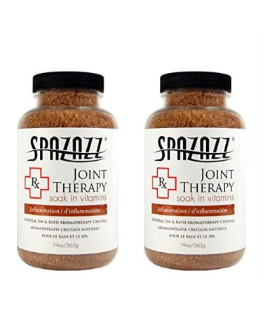 Spazazz Aromatherapy Spa and Bath Crystals -Therapy (2 Pack) (Joint Therapy - 2pk)