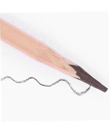 FOYTOKI Pencil Brow Pen Portable Brow Pencil Eye Brow Pencil Wood Brow Pencil Coffee Wooden - Buy Online on SooperMarket.com