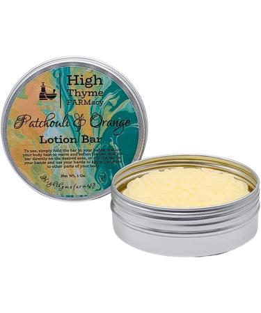 All-Natural Patchouli & Orange Lotion Bar | Waterless Moisturizing Beeswax Lotion for Dry Skin | Eco-Friendly Travel Massage Bar - Buy Online on SooperMarket.com