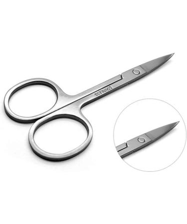 FEITA Professional Stainless Steel Cuticle Scissors for Nail, Eyebrows, and More - Precision Eyebrow Shaping Tool for Dry Skin - 1 Pc - Buy Online on SooperMarket.com
