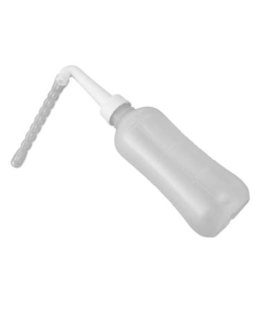 Nasal Rinsing Cleaner Efficient Easy Large Capacity Comfortable Sinus Rinsing Bottle for Sea Water (310ML White)