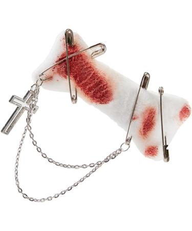 Furry HairPins Girl Subculture Bloodstain Brooch Great for Most Hair Type Hair Clip with Pin for Lady Women Girl Red - Buy Online on SooperMarket.com