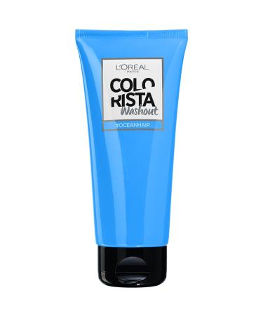 LOreal Colorista Washout Ocean Blue - Temporary Hair Color for Effortless Summer Streaks | Shop Now! - Buy Online on SooperMarket.com