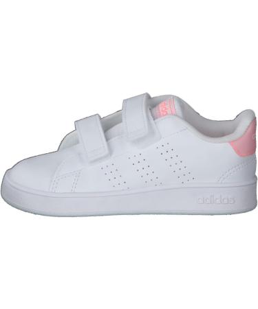 adidas Kids Advantage Cf I Sneaker - Child 8 UK - Ftwr White/ Acid Red - Buy Online on SooperMarket.com