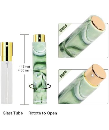 Vitog Travel Perfume Bottle Set - TSA Approved Refillable Leak Proof Containers for Perfume & Makeup Remover - Pattern3 - Buy Online on SooperMarket.com