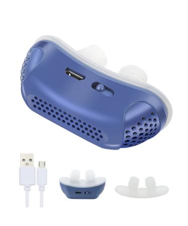 Anti Snoring Devices Double Turbo Automatic Stop Snoring Device Anti Snoring Throat and Tongue Solution Better Nose Breathing Stop Snoring Device Anti Snoring Device to Improve Sleep Quality.