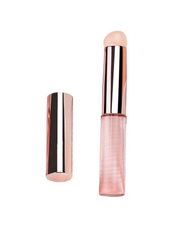Silicone Nail Brush Lip Brush Nails Art Brushes Make Up Brush Round Head Lip Brush Brush Applicator Sticks Silicone Nail Brush Makeup Brush Brush Applicator Sticks For Women Translucent pink