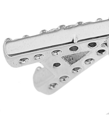 Capital Letter A Single Hip Hop False Tooth Halloween Festival Hip Hop Tooth Decoration Accessory (Silver Color) - Buy Online on SooperMarket.com