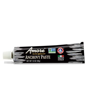 Amore Anchovy Paste - 1.6 oz (Pack of 12) | Rich Flavor for Cooking & Recipes - Buy Online on SooperMarket.com