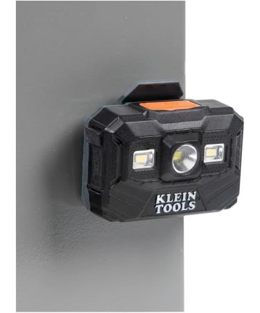 Klein Tools 56062 Rechargeable LED Headlamp for Hardhats - 300 Lumens, All-Day Runtime, 3 Modes - Buy Online on SooperMarket.com