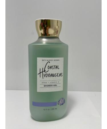 Bath & Body Works Coastal Hydrangeas Shower Gel - 10 oz | International Shipping Available - Buy Online on SooperMarket.com