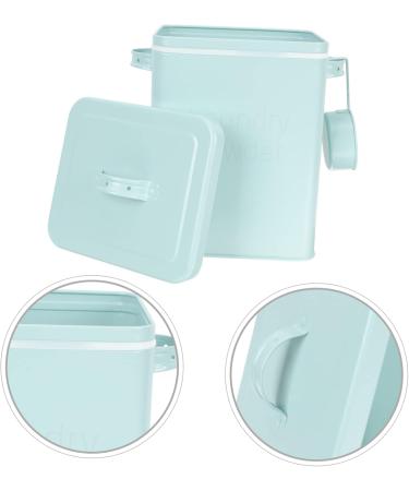 ORFOFE Box Dispenser Washing Laundry Laundry Bucket Softener Beads Iron 1 count (Pack of 1) Light Green - Buy Online on SooperMarket.com