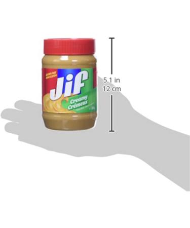 Jif Creamy Peanut Butter Smooth & Creamy Texture No Stir 500g Jar Creamy 500 g (Pack of 1) - Buy Online on SooperMarket.com