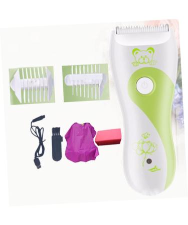 KALLORY Electric Razor Set - USB Rechargeable Hair Trimmer Clippers for Infants - Automatic Color Cutting - Mute Clipper Kit - Perfect Gift for Home Use - Buy Online on SooperMarket.com