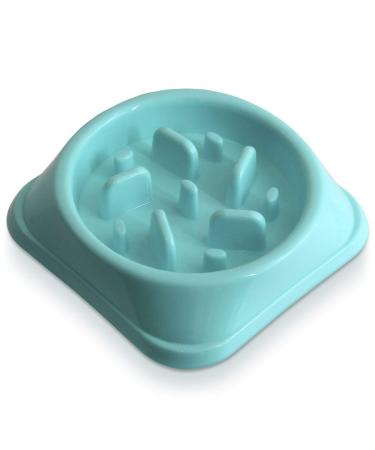 iGadgitz Home U6969 - Small Dog Puppy Junior Slow Eating Dog Bowl Small Pet Slow Bowl Small Interactive Maze Feeder Kitten Puzzle Anti Choke Bowl