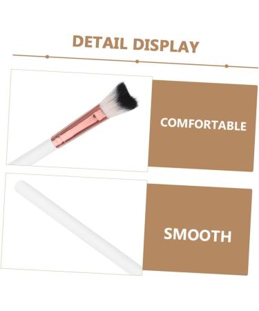 CANIGHT Makeup Tool Brush for Nose Makeup White Blush Brush Nose Contour Brush 18.50X1.00X1.00CM White - Buy Online on SooperMarket.com
