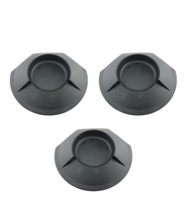 E-outstanding 3pcs Golf Putting Cup 19x23cm Plastic Golf Training Cups Outdoor Training Aids Supplies, Black