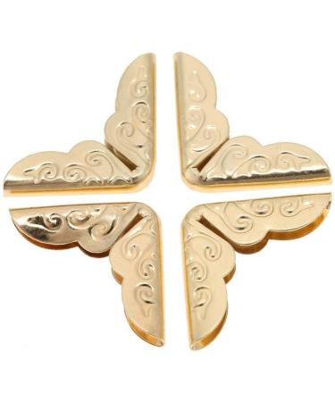 50pcs Scrapbooking Photo Mounting Corners Book Albums Menus Notebook Folder File Corner Protectors(C086 Brass) - Buy Online on SooperMarket.com