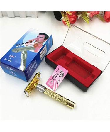 Tommy Lambert Double Edge Safety Razor Set for Men - Premium Quality Blade Shaving Kit - Buy Online on SooperMarket.com