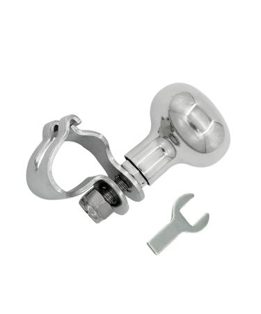 ISURE MARINE 316 Stainless Steel Boat Steering Wheel Knob, Steering Wheel Maneuvering Knob Dia. from 5/8'' to 1''