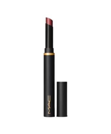 MAC Powder Kiss Velvet Blur Slim Stick Lipstick - 879 Love Clove (Deep Warm Red)